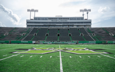 Marshall Football Fans Get First Look At New Turf