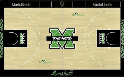 Marshall University Athletics Unveils New Henderson Center Floor Design