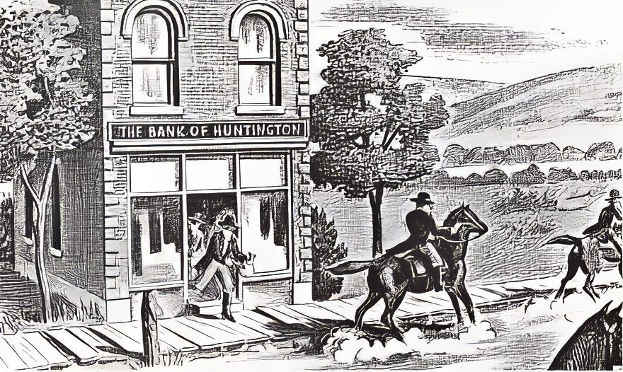 Did The James Gang Rob The Bank Of Huntington?