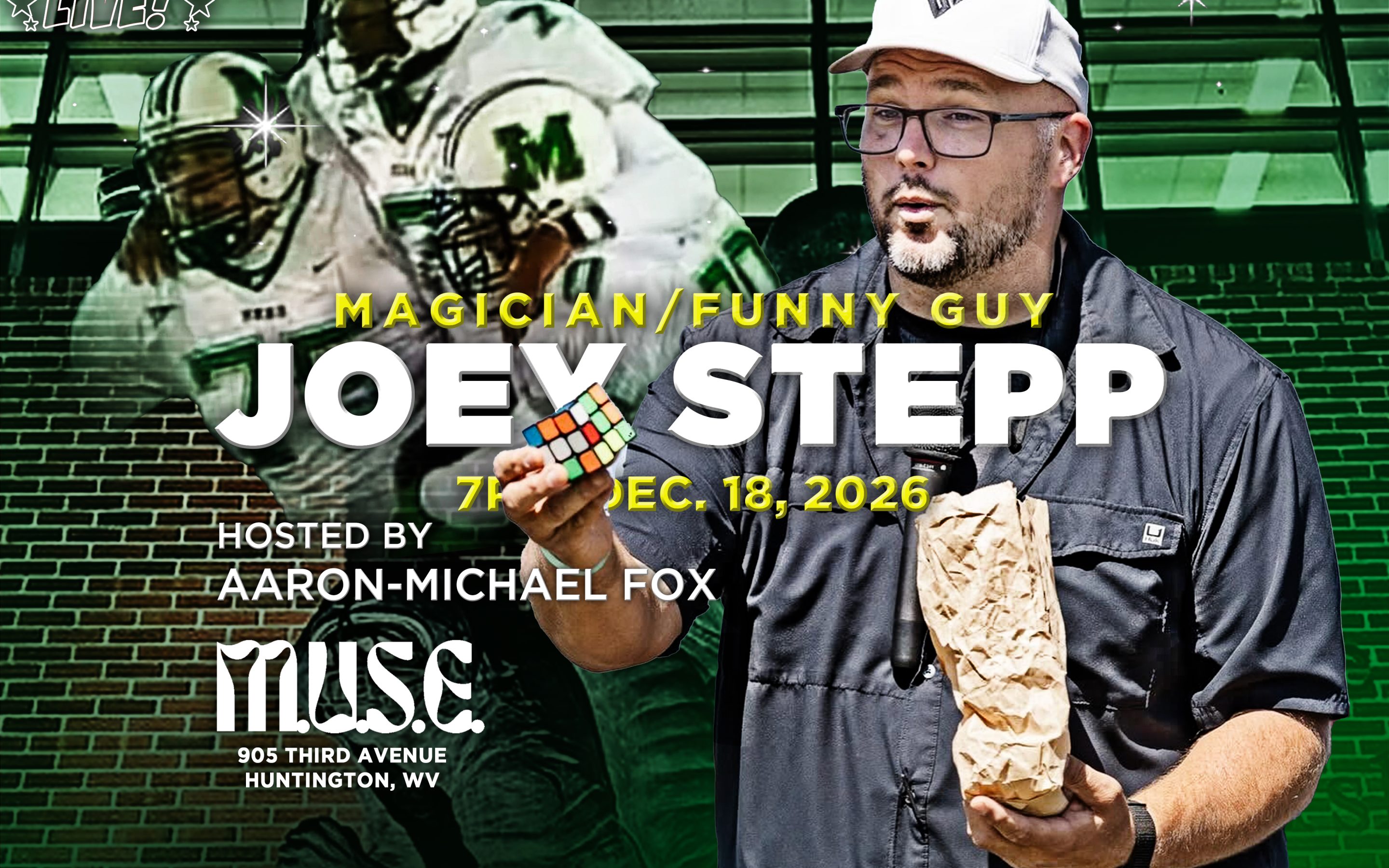 Downtown Huntington LIVE! presents Joey Stepp Dec. 18, 2026